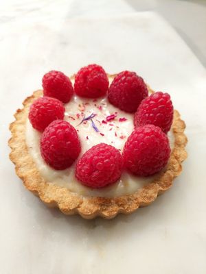 Rasberry Tart GF!!! at Wholism in Portland