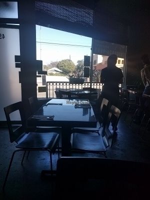 inside during the day at LA Vegan in Los Angeles