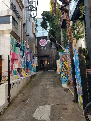 Another entrance at Sakura Tei in Tokyo