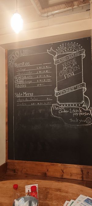  at Rainbow Burritos in Tokyo