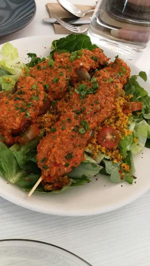 ?Vegan Harissa Skewers (vegan special available only on Monday) RM24
 at Fittie Sense in Kuala Lumpur