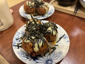 Vegan Takoyaki  at Hǎo Xiǎng Chī Bīng 好想吃冰 - Datong District in Taipei