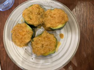 Mentaiko zucchini  at Hǎo Xiǎng Chī Bīng 好想吃冰 - Datong District in Taipei