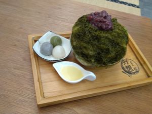 抹茶宇治金時 at Hǎo Xiǎng Chī Bīng 好想吃冰 - Datong District in Taipei