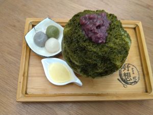 抹茶宇治金時 at Hǎo Xiǎng Chī Bīng 好想吃冰 - Datong District in Taipei