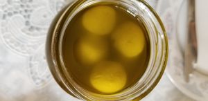 Labaneh balls at Atrameez Products in Amman