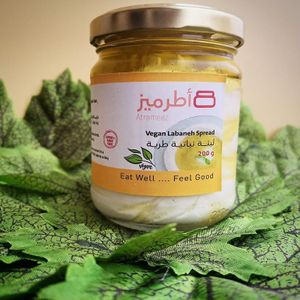 Dairy-free Labaneh  at Atrameez Products in Amman