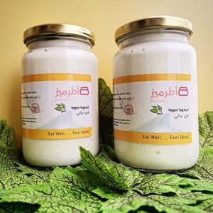 Dairy-free Yogurt  at Atrameez Products in Amman