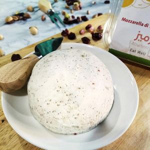 Dairy-free Mozzarella DE Campana at Atrameez Products in Amman