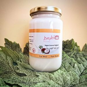 Dairy-free Coconut Yoghurt  at Atrameez Products in Amman