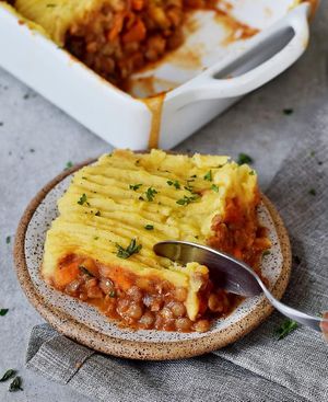 Vegan Frozen Shepherds' Pie at Atrameez Products in Amman