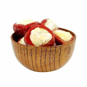 Cherry Peppers stuffed with vegan Labaneh  at Atrameez Products in Amman