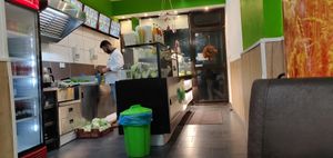 the restaurant at Veganland in Bonn