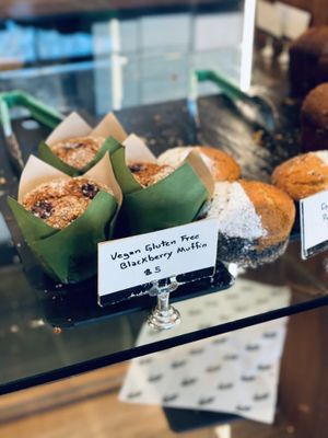 Blackberry muffins  at Jane The Bakery in San Francisco