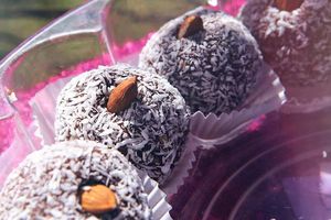 Date bliss balls at InFruition in Phoenix