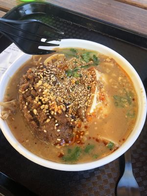 vegan bowl at JINYA Ramen Bar in Burbank
