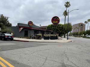   at Dog Haus in Burbank