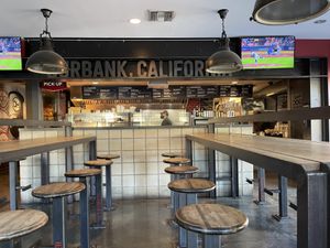   at Dog Haus in Burbank