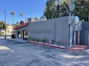   at Dog Haus in Burbank