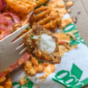 Vegan Fried Shrimp at Oowee Vegan - Baldwin in Bristol