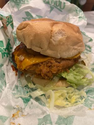 BBQ Cluckin Sandwich at Oowee Vegan - Baldwin in Bristol