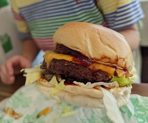 BBQ smokestack  at Oowee Vegan - Baldwin in Bristol