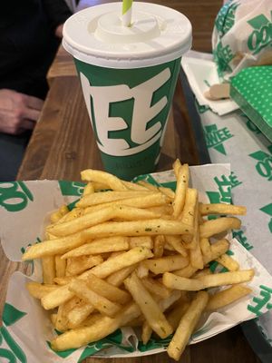 Garlic butter fries  #Veganuary at Oowee Vegan - Baldwin in Bristol