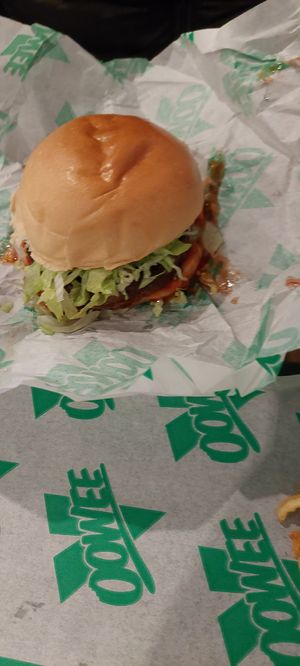 Burger at Oowee Vegan - Baldwin in Bristol