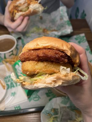 Big bacon Swiss  at Oowee Vegan - Baldwin in Bristol