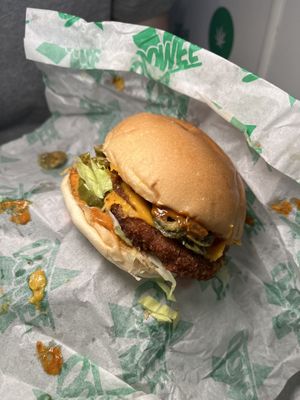 Flamin hot clucker   at Oowee Vegan - Baldwin in Bristol