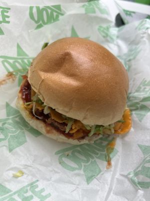 Smash burger solo   at Oowee Vegan - Baldwin in Bristol