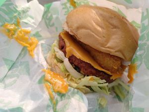 Oowee burger at Oowee Vegan - Baldwin in Bristol