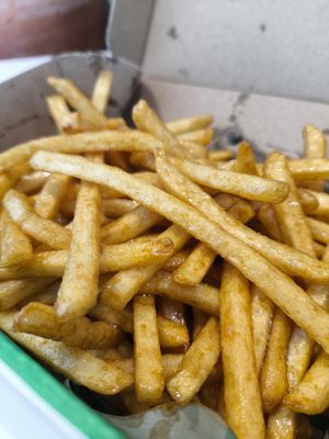 Marmite fries at Oowee Vegan - Baldwin in Bristol