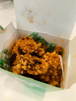 Cauliflower bites at Oowee Vegan - Baldwin in Bristol