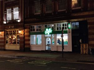 outside! at Oowee Vegan - Baldwin in Bristol