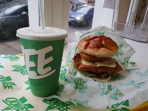Milkshake n burger (£13+ ?) at Oowee Vegan - Baldwin in Bristol