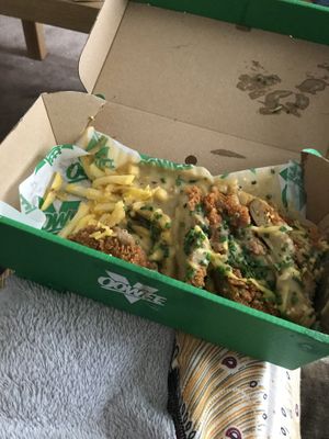 Dirty fries at Oowee Vegan - Baldwin in Bristol