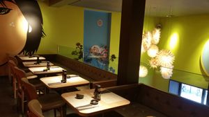 Part of upstairs seating area at Yooji's Sushi - Bellevue in Zurich