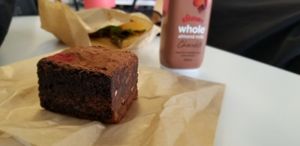 Vegan nutella brownie at HBA - Red Square Cafe - G6 in Cambridge