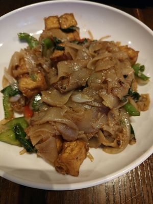 pad kee mao at Thai Delight in San Luis Obispo