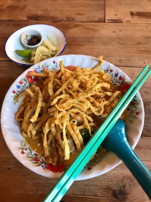 “Jae” Khao Soi at Ginger Farm Kitchen in Chiang Mai