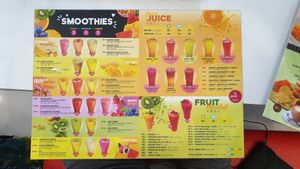 Smoothies and Juices at Juice Hub in Chiang Mai