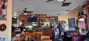 Part of the inside. There's a large fish tank, for those who are bothered by that. at Thai Elephant in Atascadero