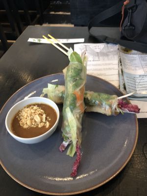 summer rolls  at An Khang Quan in Dusseldorf