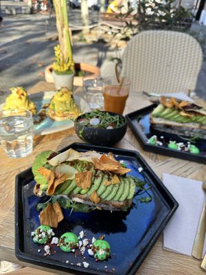 Vegan club sandwich  #Veganuary at Brunch and Cake By The Sea in Barcelona