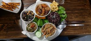 Special massaman curry at Ganita Cafe in Pai