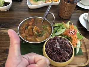 Tofu tikka masala   at Ganita Cafe in Pai