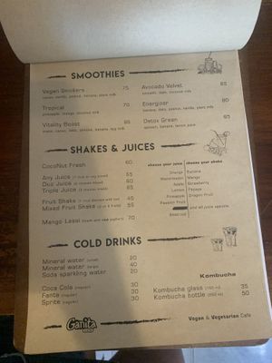 Menu P4 - new menu coming soon  #Veganuary at Ganita Cafe in Pai