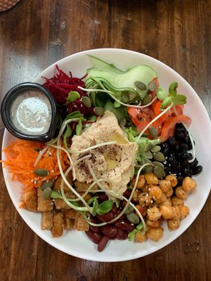 Buddha bowl   at Ganita Cafe in Pai