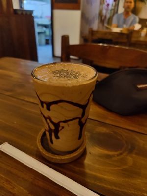 Snickers Milkshake at Ganita Cafe in Pai